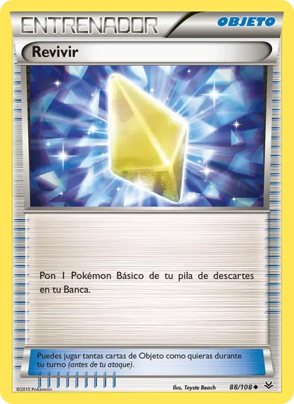 Revivir — Cielos Rugientes 88 Spanish Pokémon card