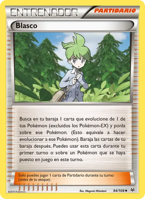 Blasco — Cielos Rugientes 94 Spanish Pokémon card