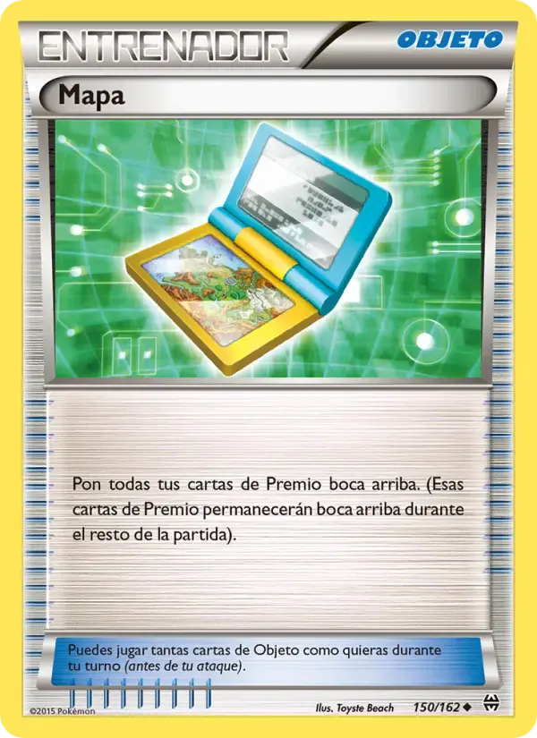 Mapa — Turbo Impulso 150 Spanish Pokémon card