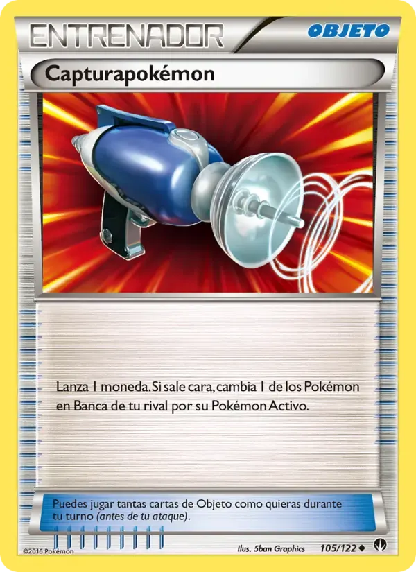 Capturapokémon — TURBOLímite 105 Spanish Pokémon card