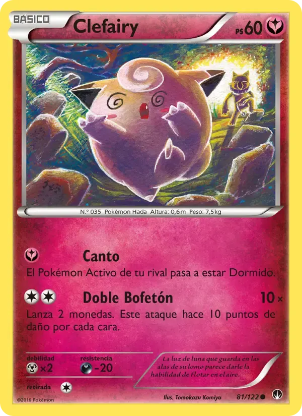Clefairy — TURBOLímite 81 Spanish Pokémon card