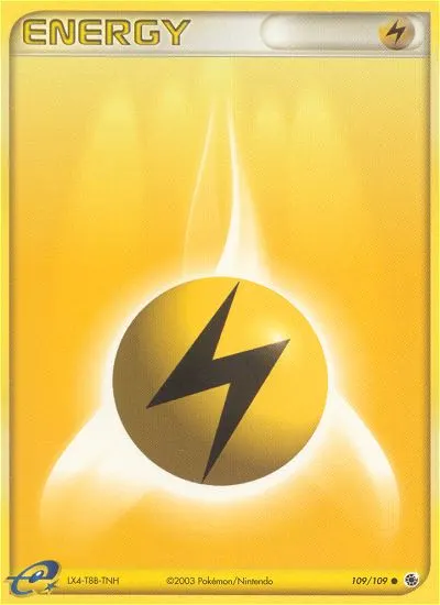 Elektroenergie — EX Rubin & Saphir 109 German Pokémon card