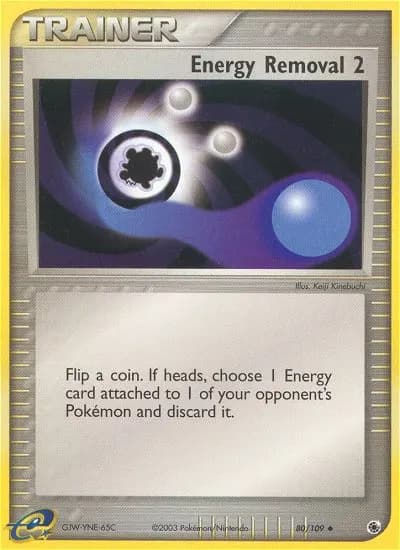 Energie-Absauger 2 — EX Rubin & Saphir 80 German Pokémon card