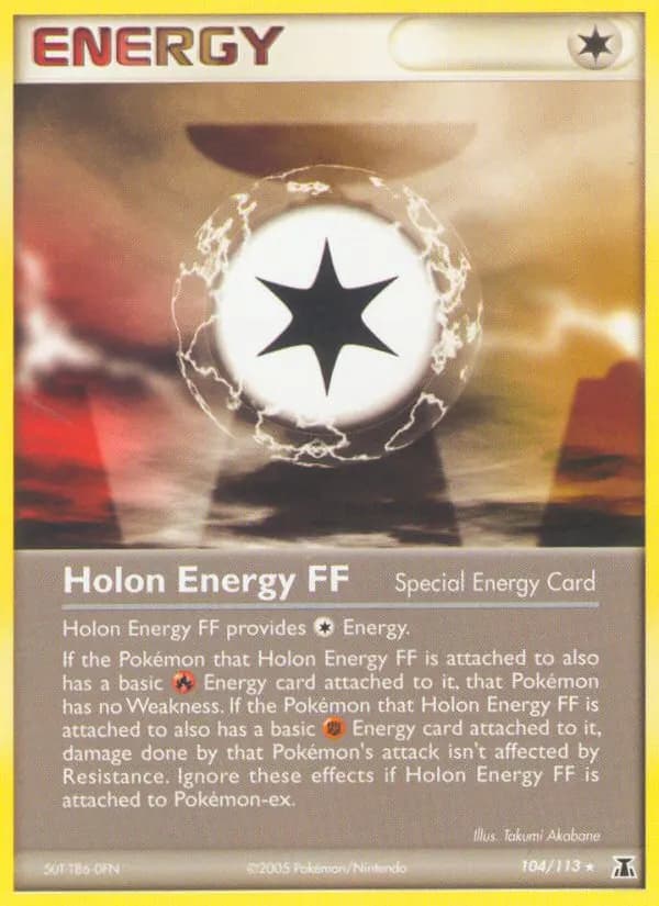 Holon Energy FF — Delta Species 104 Pokémon card