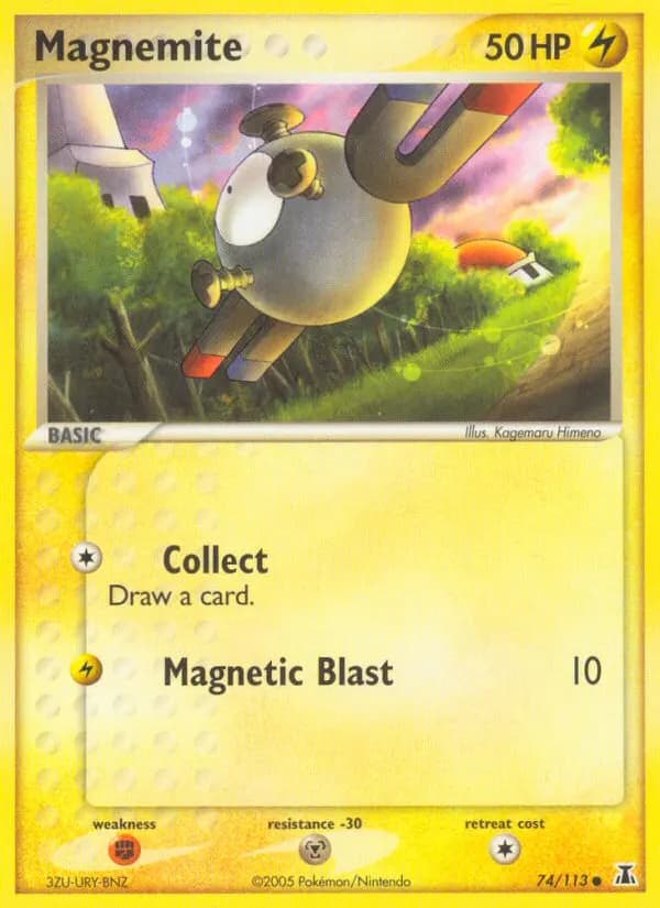Magnemite — Delta Species 74 Pokémon card