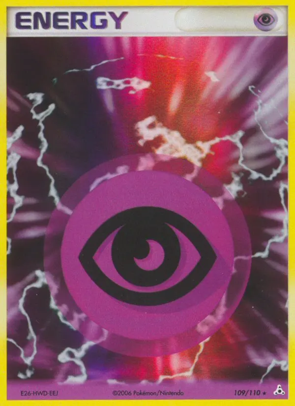 Psychic Energy — Holon Phantoms 109 Pokémon card