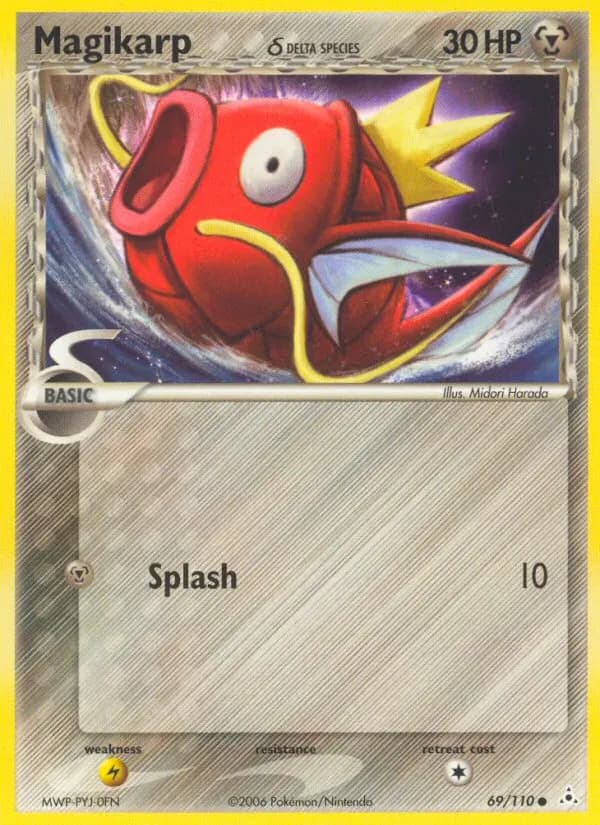 Karpador δ — EX Holon Phantoms 69 German Pokémon card