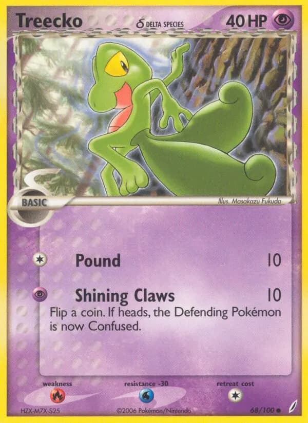 Geckarbor δ — EX Crystal Guardians 68 German Pokémon card