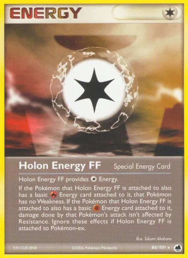 Holon Energy FF — Dragon Frontiers 84 Pokémon card