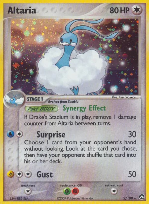 Altaria — EX Power Keepers 2 German Pokémon card