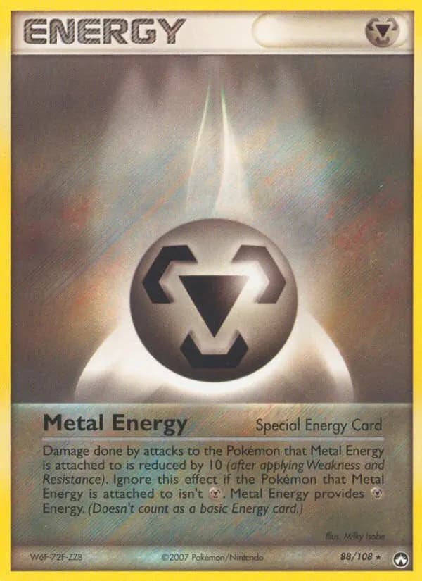 Metall-Energie — EX Power Keepers 88 German Pokémon card