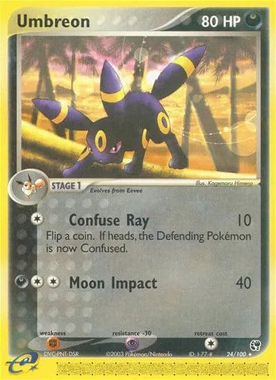 Nachtara — EX Sandsturm 24 German Pokémon card