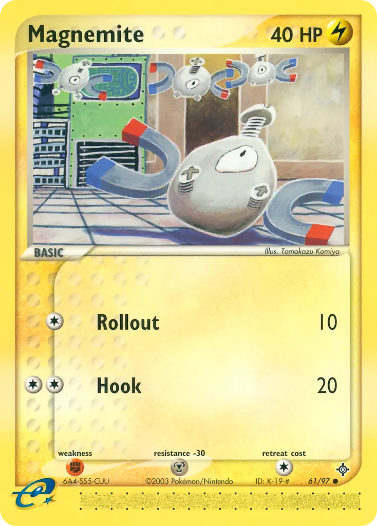 Magnemite — Dragon 61 Pokémon card