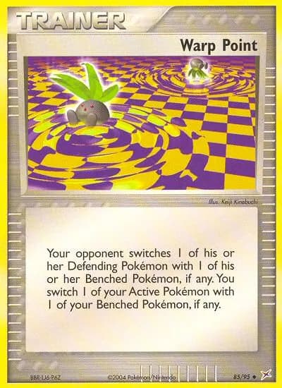 Verkrümmungspunkt — EX Team Magma vs Team Aqua 85 German Pokémon card