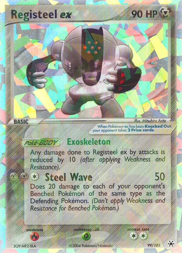 Registeel ex — Hidden Legends 99 Pokémon card