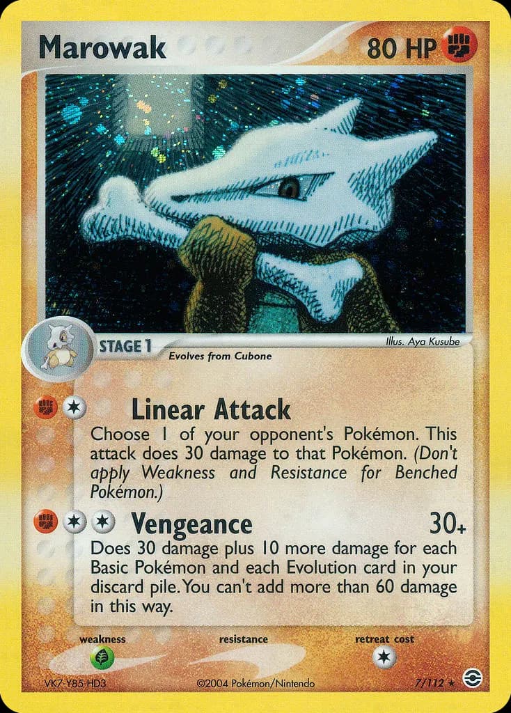 Knogga — EX Feuerrot & Blattgrün 7 German Pokémon card