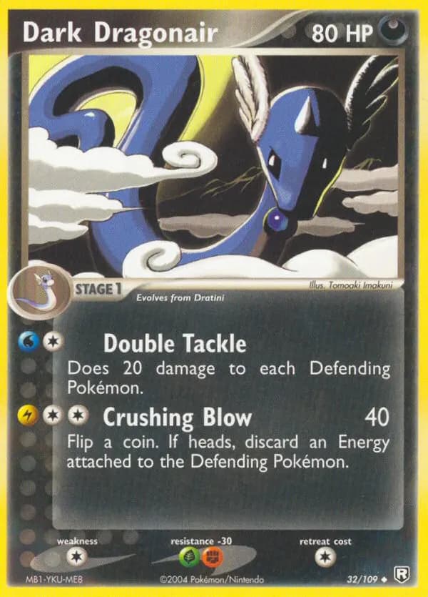 Dark Dragonair — Team Rocket Returns 32 Pokémon card