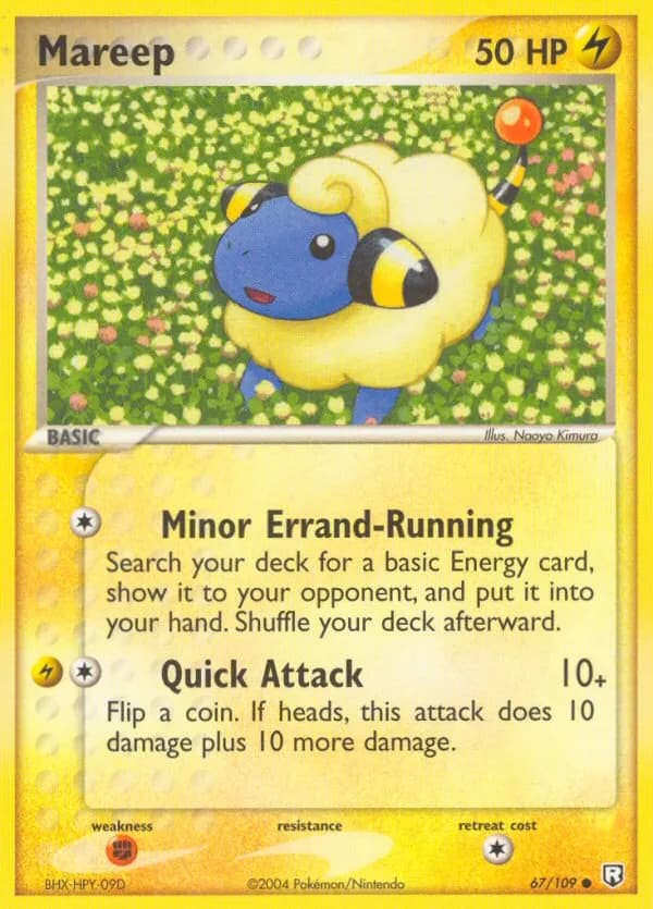 Mareep — Team Rocket Returns 67 Pokémon card
