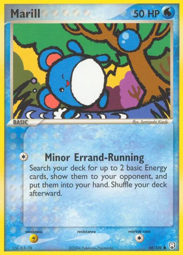 Marill — Team Rocket Returns 68 Pokémon card