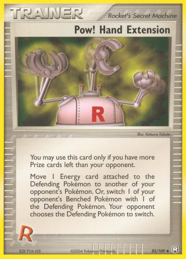 Pow! Hand Extension — Team Rocket Returns 85 Pokémon card