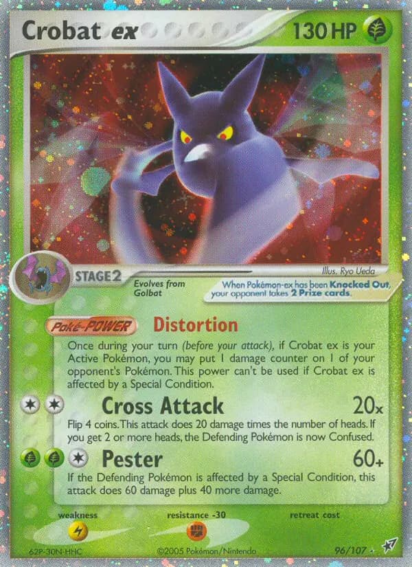 Iksbat-ex — EX Deoxys 96 German Pokémon card