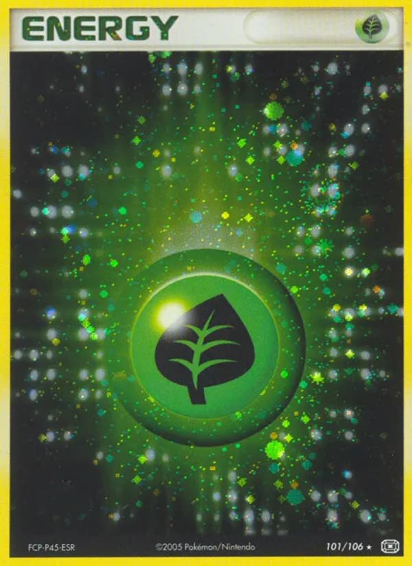 Pflanzenenergie — EX Smaragd 101 German Pokémon card