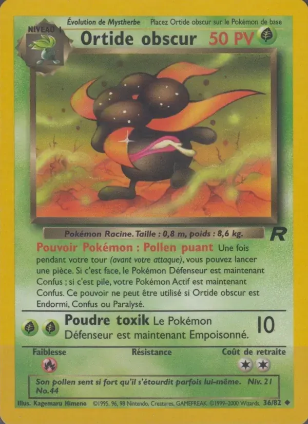 Ortide obscur — Team Rocket 36 French Pokémon card