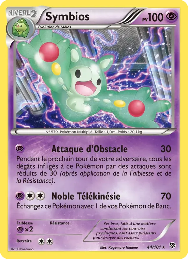 Symbios — Explosion Plasma 44 French Pokémon card