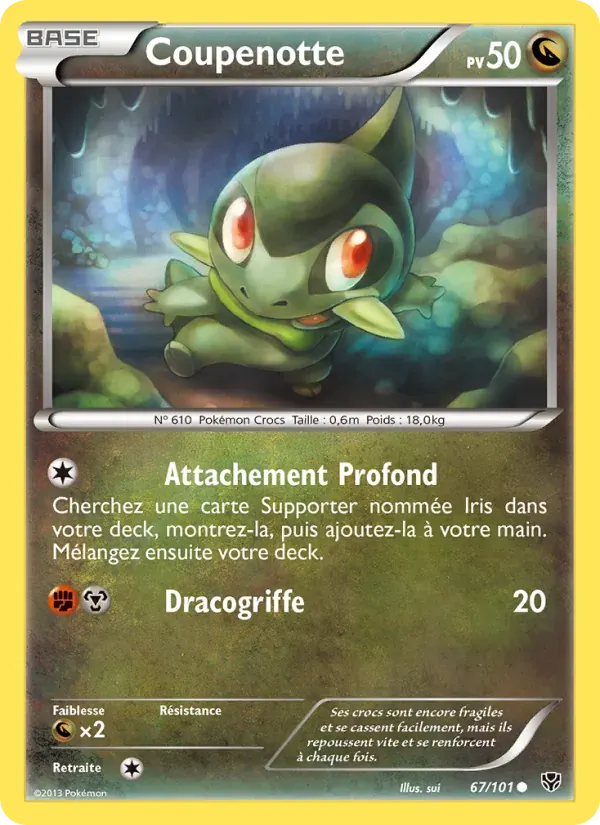 Coupenotte — Explosion Plasma 67 French Pokémon card