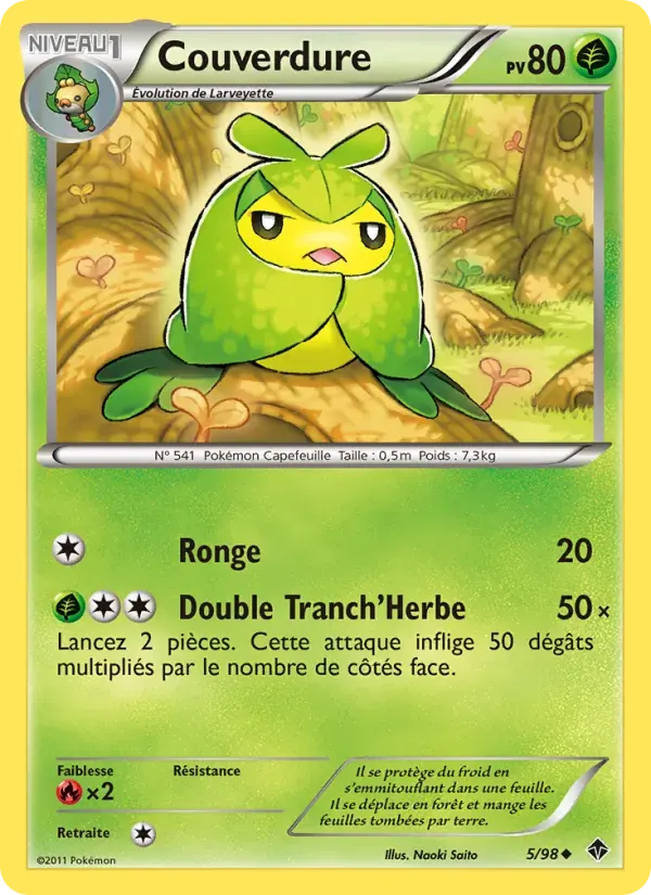 Couverdure — Pouvoirs Émergents 5 French Pokémon card