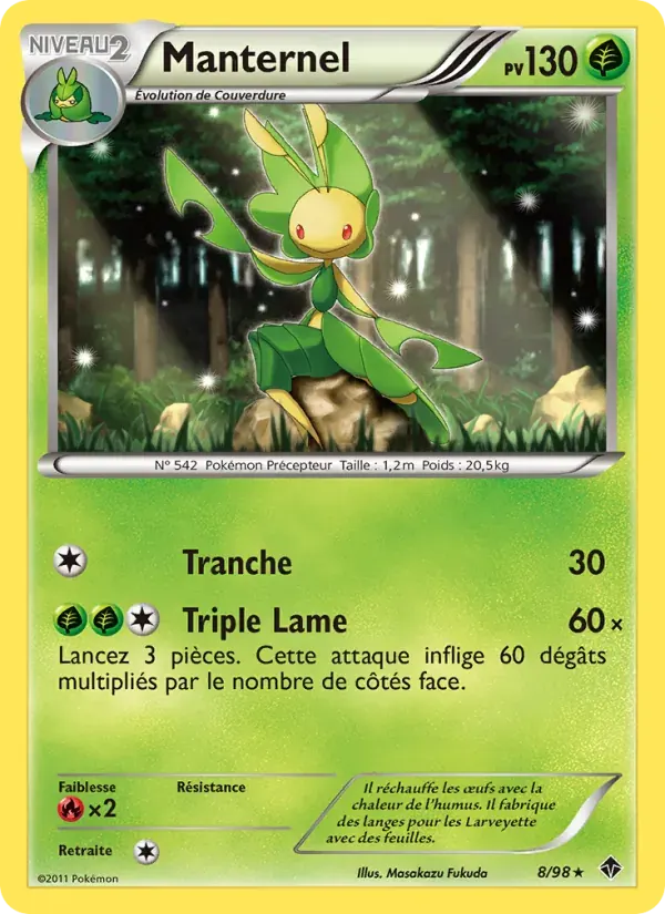 Manternel — Pouvoirs Émergents 8 French Pokémon card