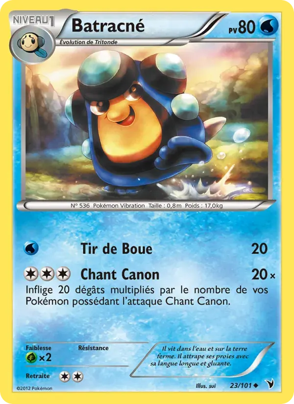 Batracné — Nobles Victoires 23 French Pokémon card