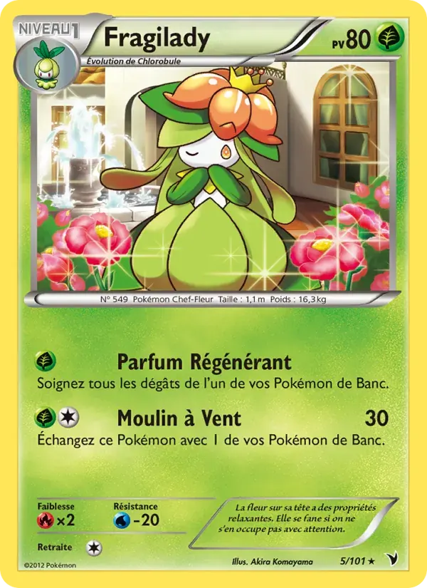 Fragilady — Nobles Victoires 5 French Pokémon card