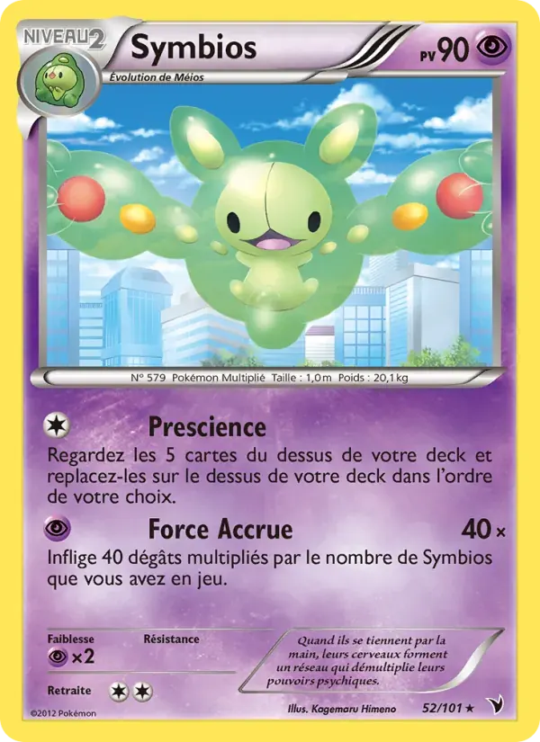 Symbios — Nobles Victoires 52 French Pokémon card