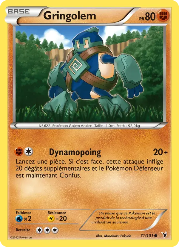 Gringolem — Nobles Victoires 71 French Pokémon card