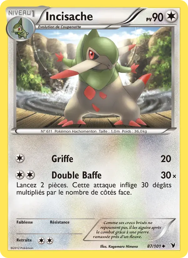 Incisache — Nobles Victoires 87 French Pokémon card