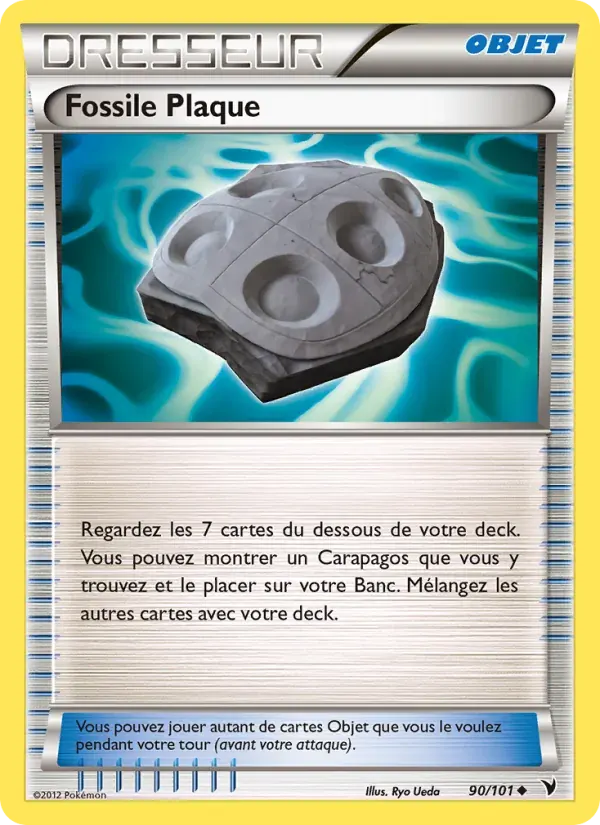 Fossile Plaque — Nobles Victoires 90 French Pokémon card