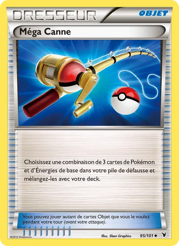 Méga Canne — Nobles Victoires 95 French Pokémon card