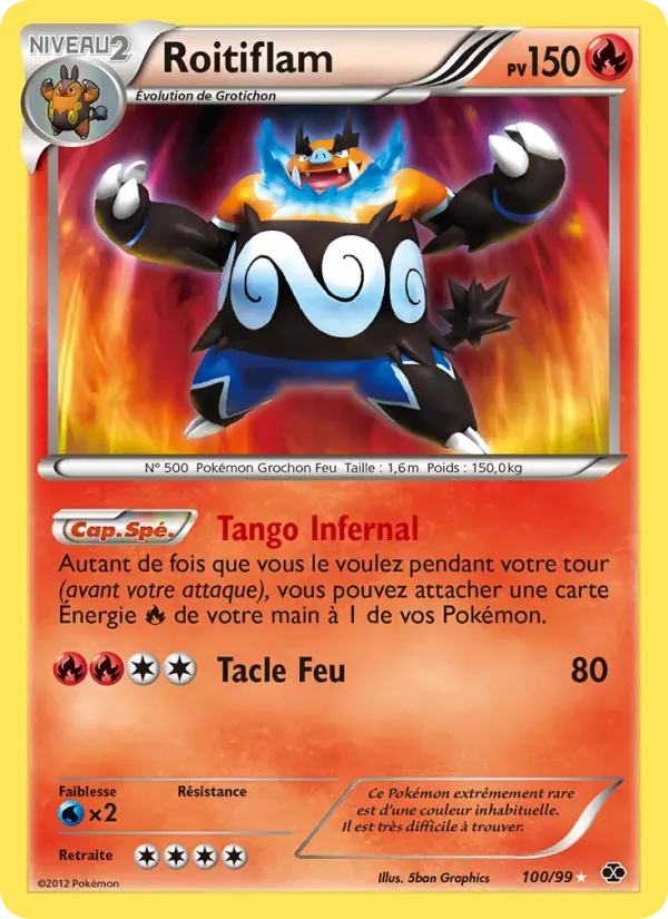 Roitiflam — Destinées Futures 100 French Pokémon card