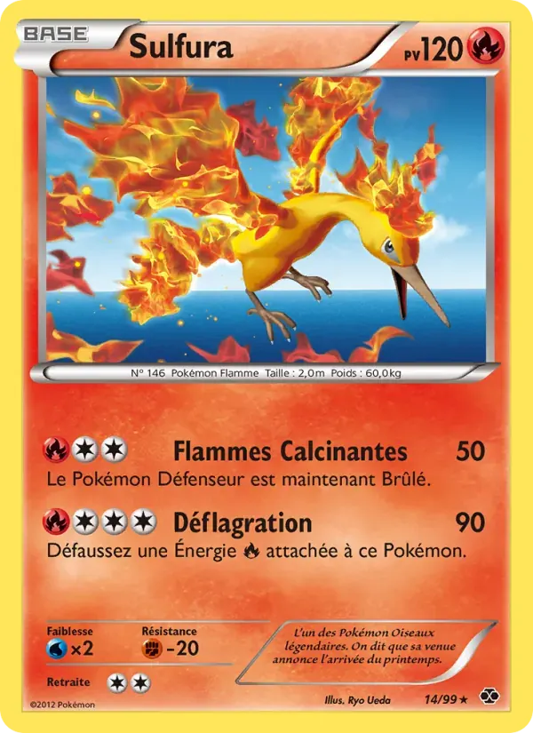 Sulfura — Destinées Futures 14 French Pokémon card