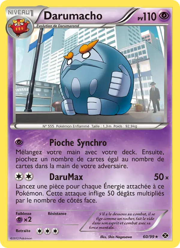 Darumacho — Destinées Futures 60 French Pokémon card