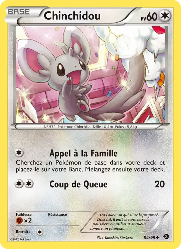 Chinchidou — Destinées Futures 84 French Pokémon card