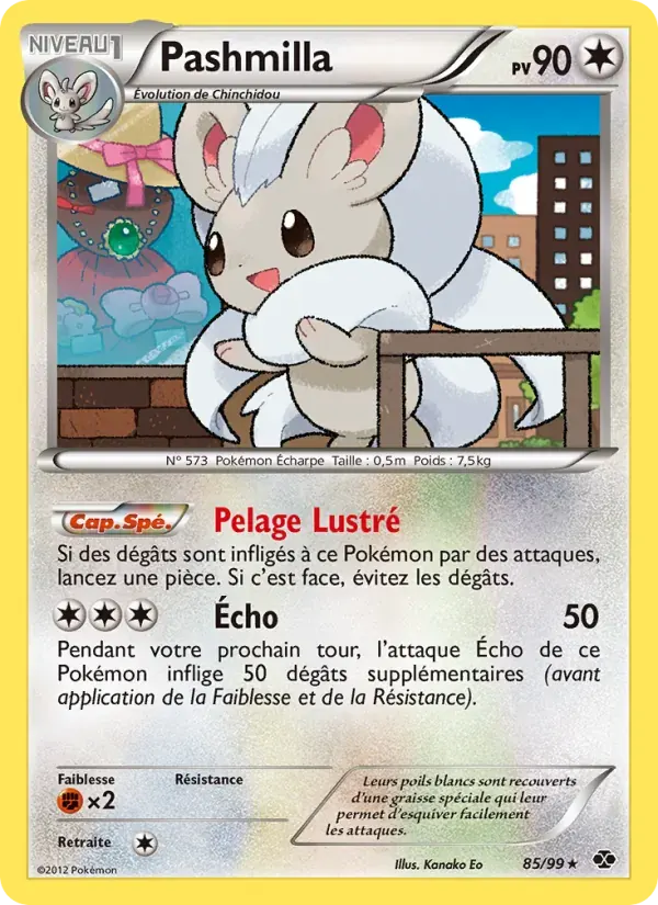 Pashmilla — Destinées Futures 85 French Pokémon card