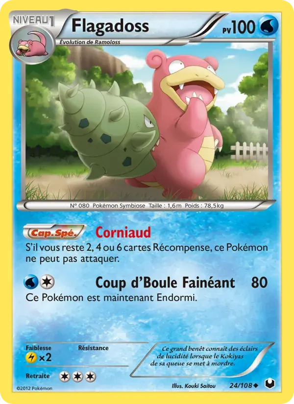 Flagadoss — Explorateurs Obscurs 24 French Pokémon card