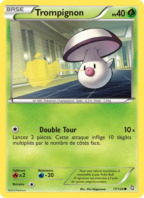 Trompignon — Dragons Éxaltés 17 French Pokémon card
