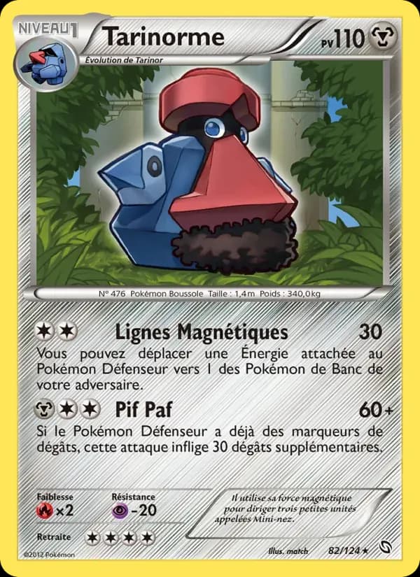 Tarinorme — Dragons Éxaltés 82 French Pokémon card