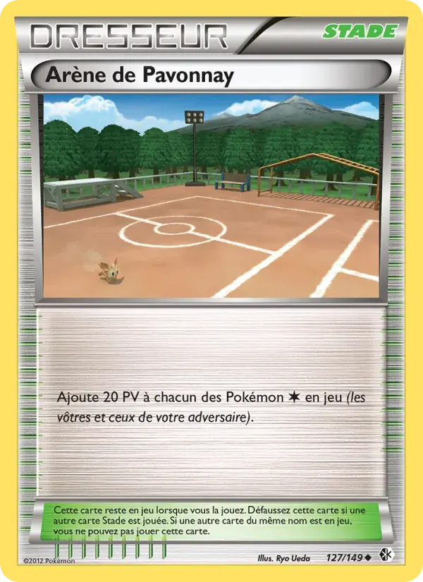 Arène de Pavonnay — Frontières Franchies 127 French Pokémon card