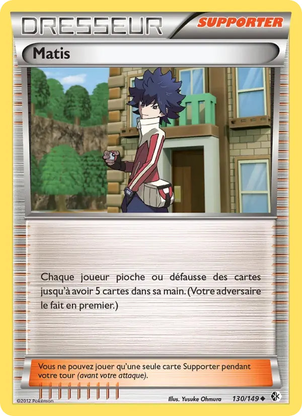 Matis — Frontières Franchies 130 French Pokémon card