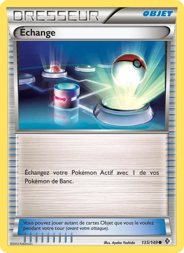 Échange — Frontières Franchies 135 French Pokémon card