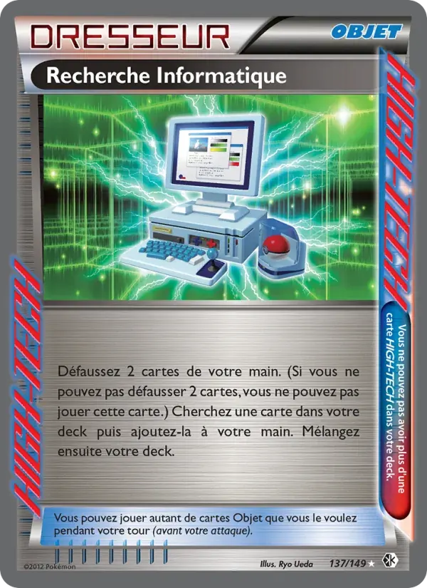 Recherche Informatique — Frontières Franchies 137 French Pokémon card